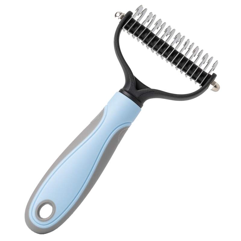 Dematting Brush for Long-Haired Dogs and Cats