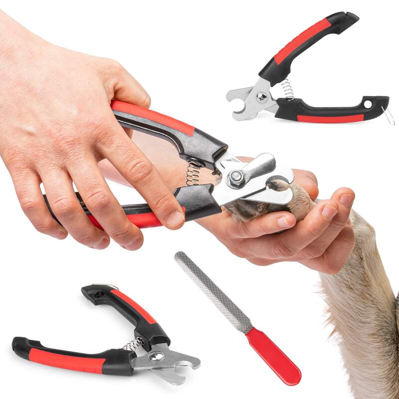 Large Dog & Cat Nail Clippers with Free File