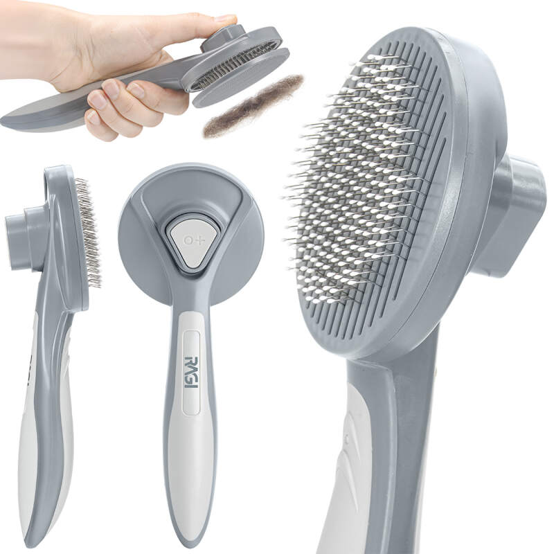 Self-Cleaning Slicker Brush for Dogs & Cats