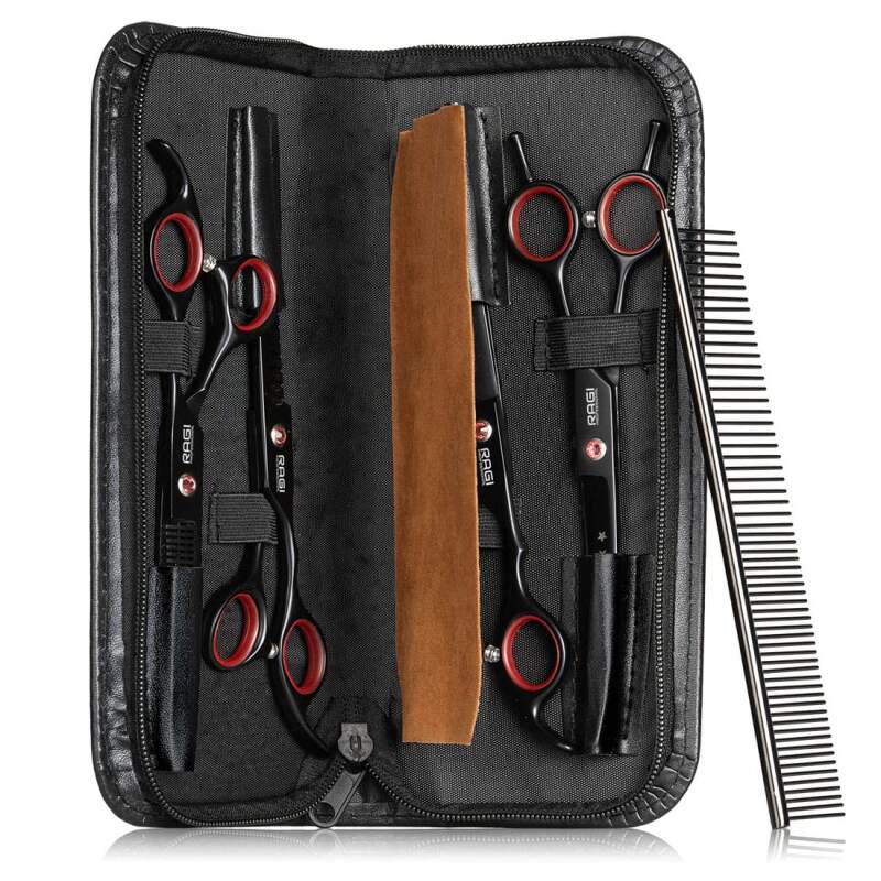 RAGI 4-Piece Dog Grooming Scissors Set - Image 2