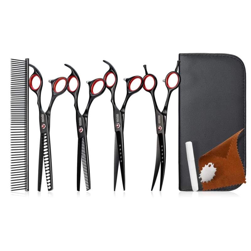 RAGI 4-Piece Dog Grooming Scissors Set - Image 5