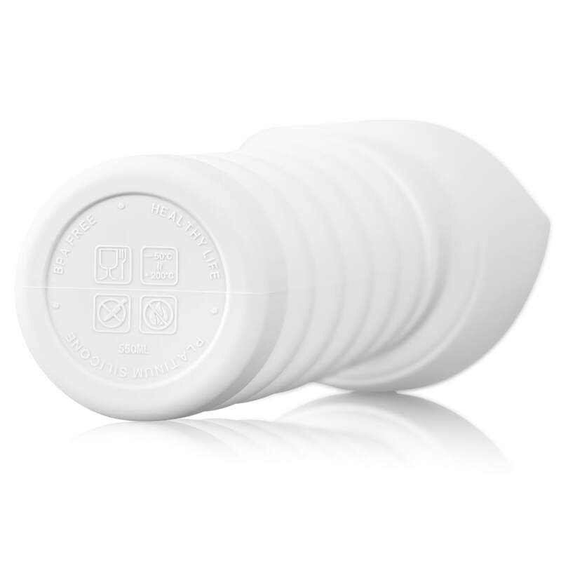 Collapsible Silicone Dog Water Bottle, 550 ml - Image 6