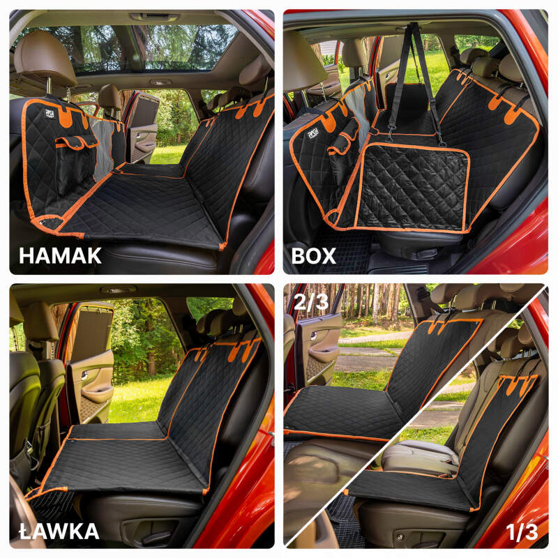 RAGI 4-in-1 Waterproof Dog Car Seat Cover - Image 5