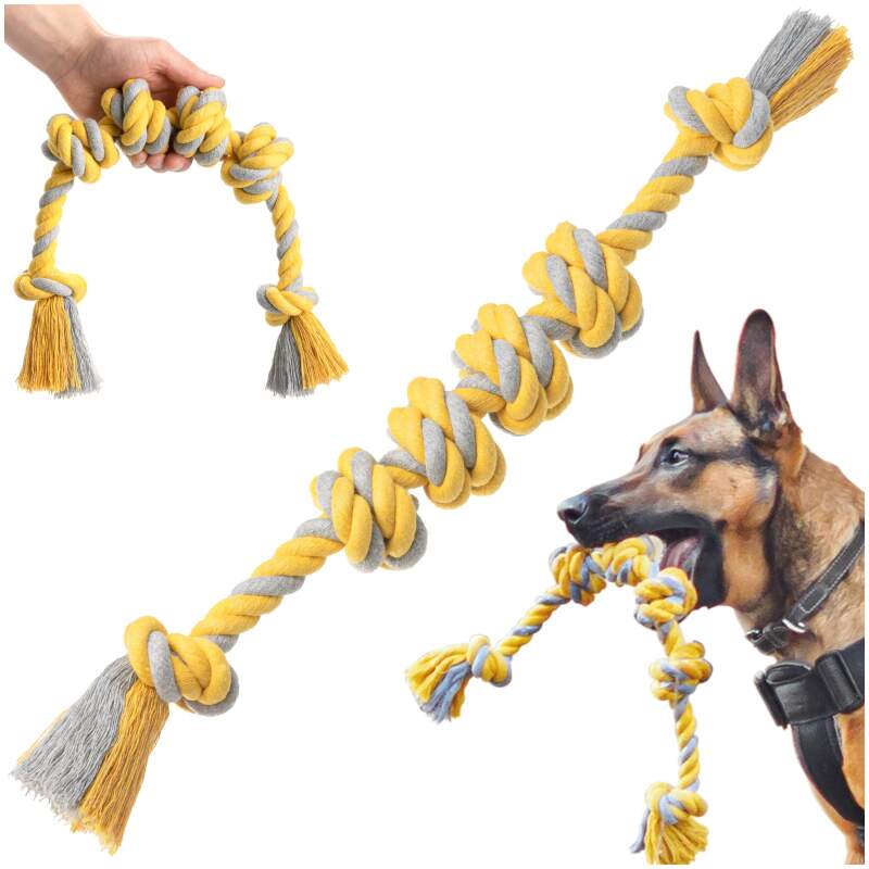 Classic Knotted Cotton Rope Dog Toy