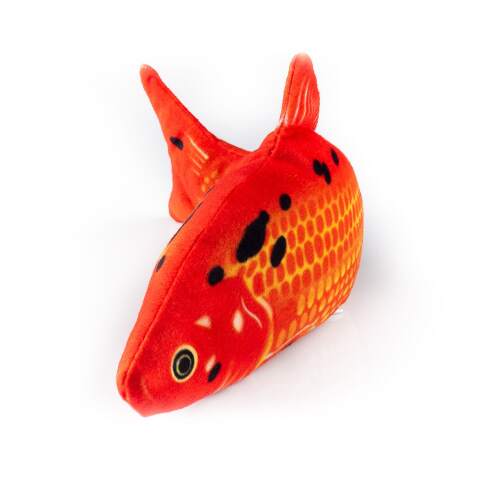 Alternative view of Wriggling Interactive Cat Fish Toy with Catnip