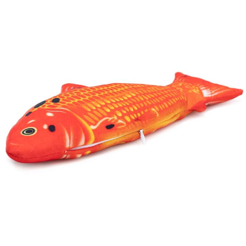 Wriggling Interactive Cat Fish Toy with Catnip - Image 4