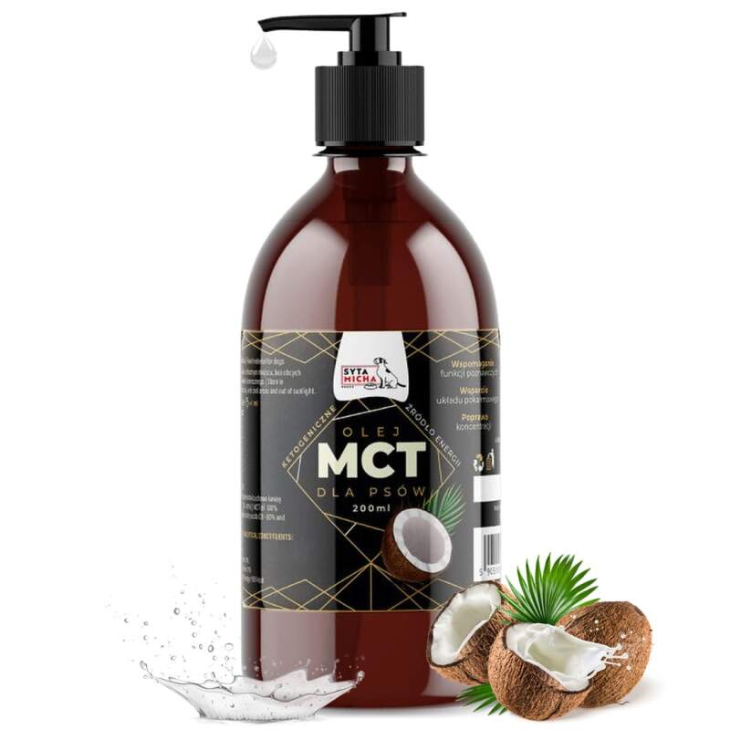 MCT Oil for Dogs - Pure Coconut 200ml
