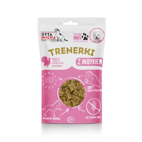 Alternative view of Soft Turkey Training Treats for Dogs - 80g