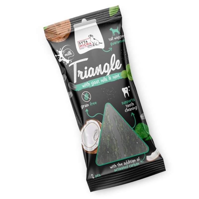 Natural Dental Dog Chew - Triangle, 13cm (2 pcs) - Image 2