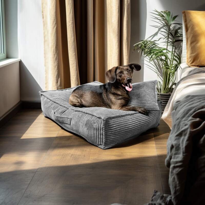 Light Grey Dog Bed Mattress – Pet Bed in Multiple Sizes - Image 4