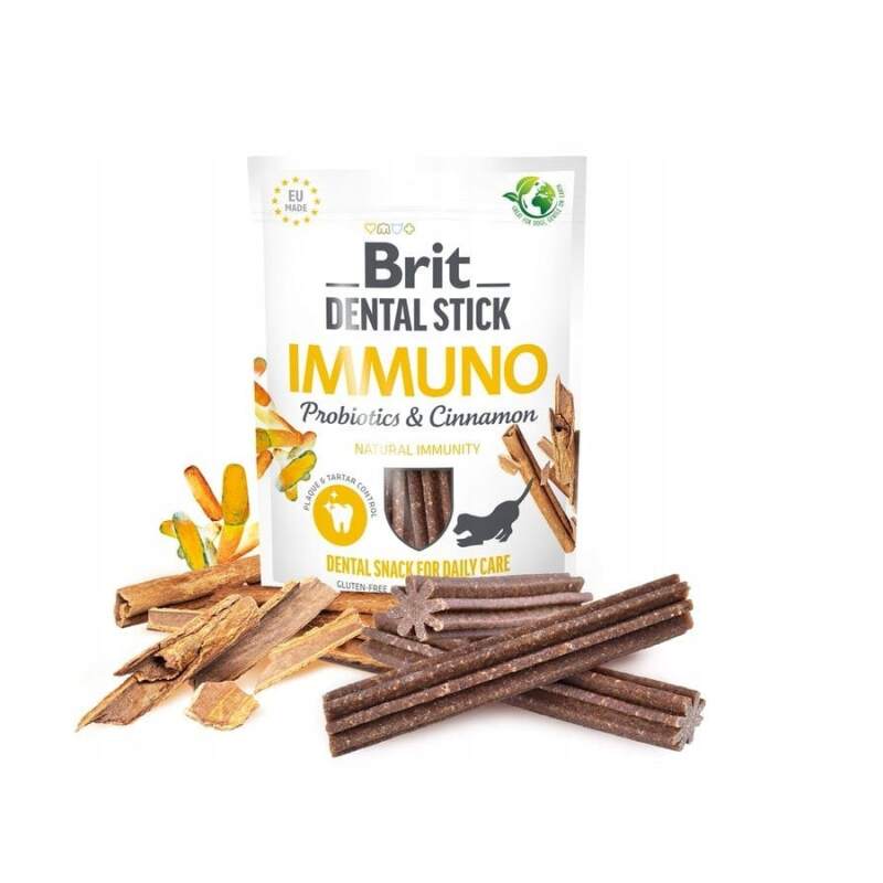 Brit Dental Stick Immuno with Probiotics and Cinnamon - Image 2