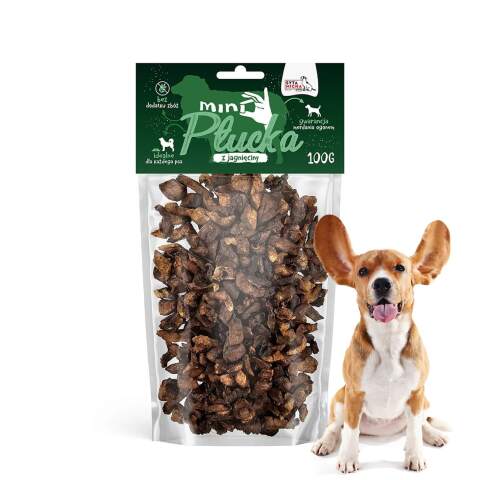 Mini Dried Lamb Lung Dog Treats (100 g)