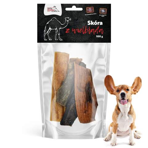 Dried Camel Skin Natural Dog Chew