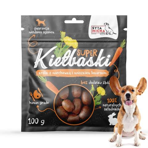 Super Sausages: Rabbit & Carrot (100g)