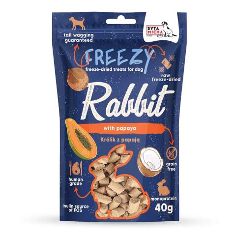 Alternative view of Freeze-Dried Rabbit & Papaya Dog Treats (40 g)