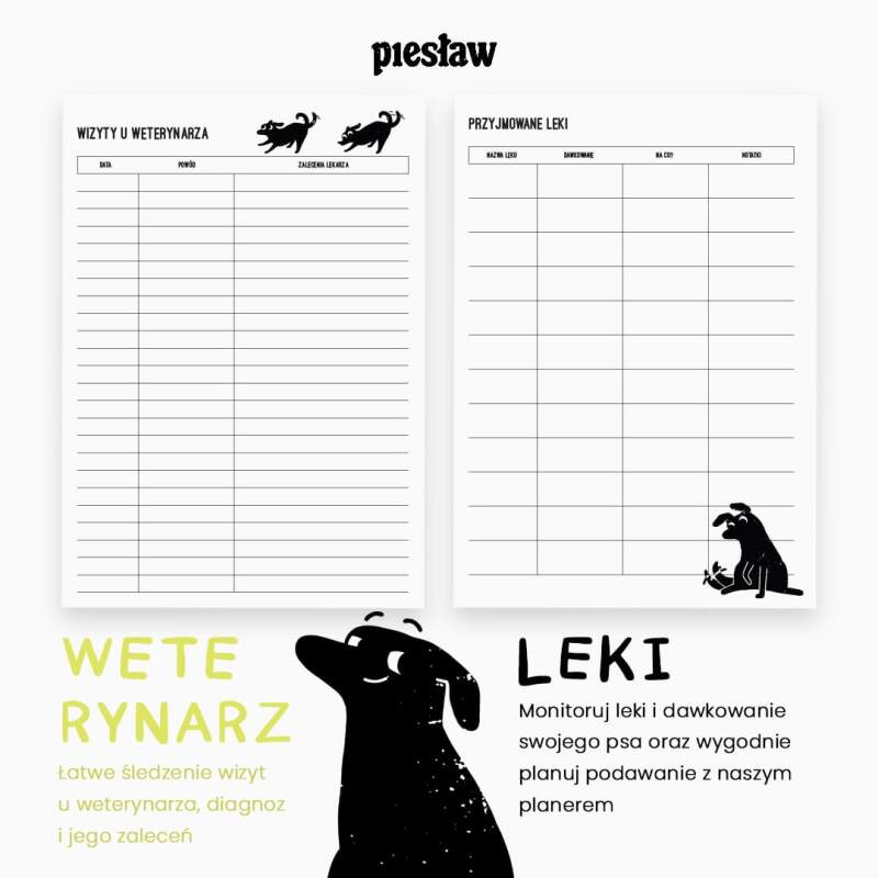 Printable Dog Care Planner – Organize Your Dog's Whole Routine - Image 4