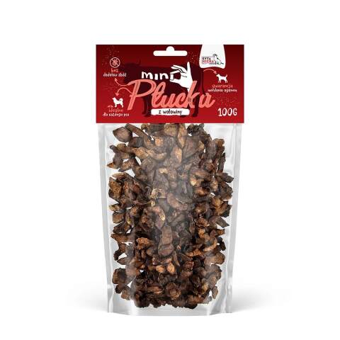 Alternative view of Mini Beef Lung Dog Treats (100g)