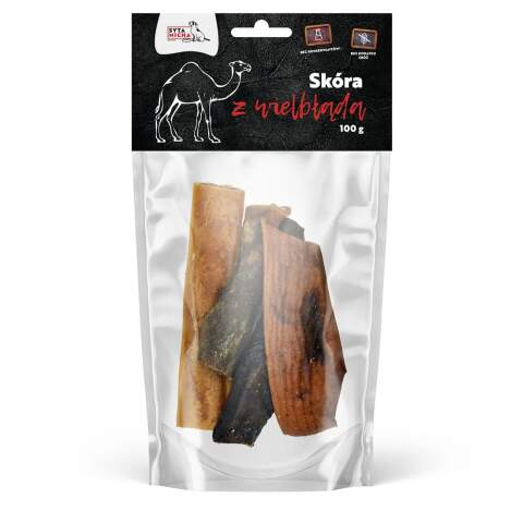 Alternative view of Dried Camel Skin Natural Dog Chew