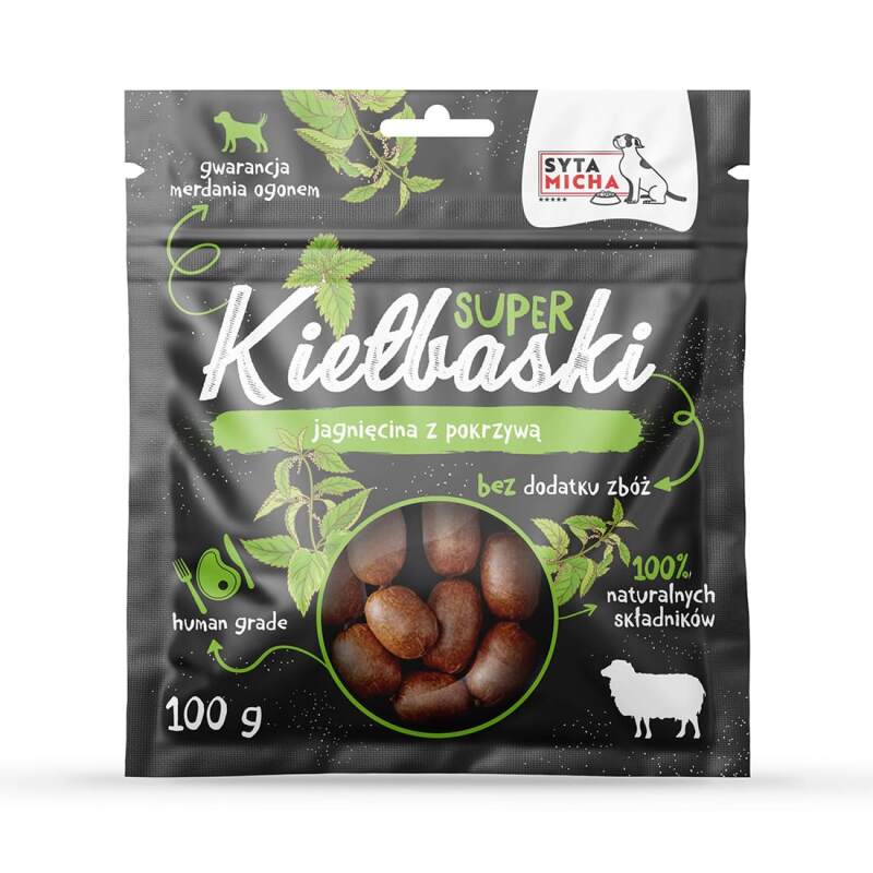 Super Sausages: Lamb & Nettle (100g) - Image 2