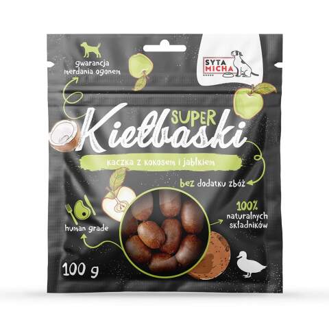 Alternative view of Super Sausages: Duck & Coconut (100g)