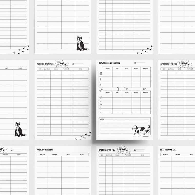 Dog Care Planner – Print-It-Yourself PDF for Every Owner - Image 4