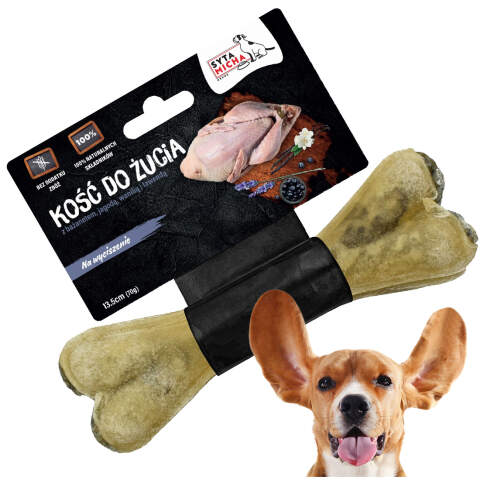 Calming Natural Dog Chew Bone with Lavender