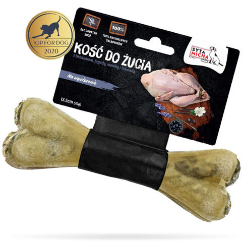 Alternative view of Calming Natural Dog Chew Bone with Lavender