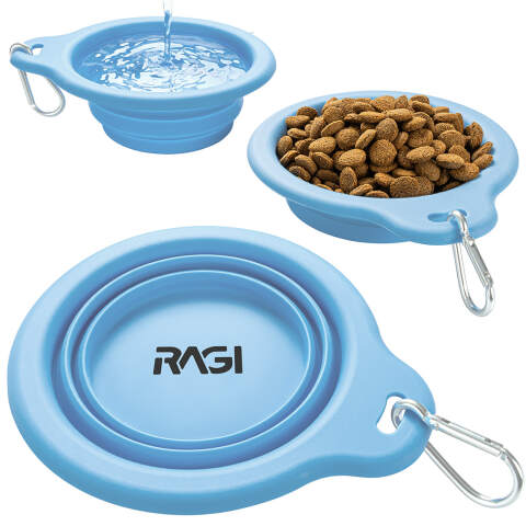 Collapsible Silicone Travel Bowl, 650 ml