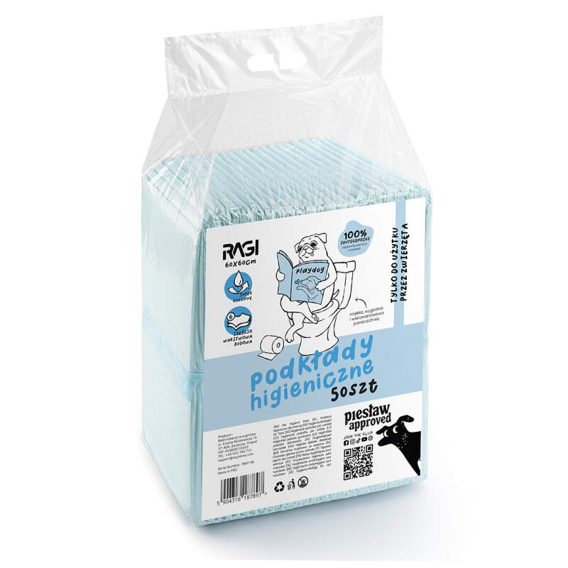Absorbent Puppy Training Pads 60x60 cm (50 Pack) - Image 7