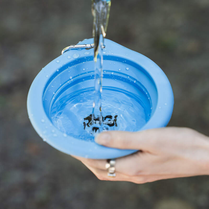 Collapsible Silicone Travel Bowl, 650 ml - Image 4