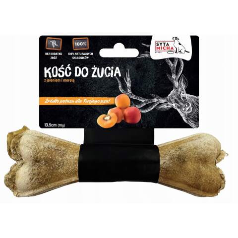 Venison & Apricot Dog Chew Bone (13.5 cm)