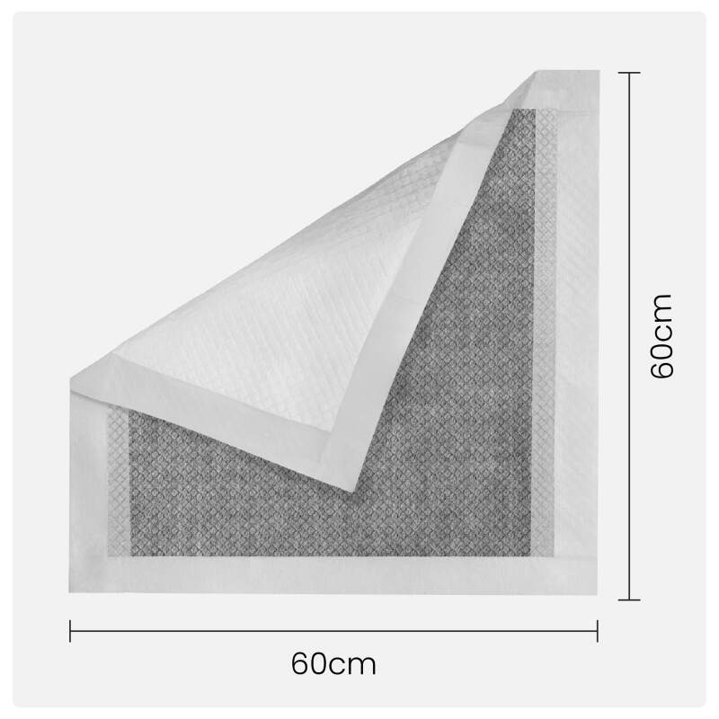 Charcoal Puppy Training Pads 60x60 cm (50 Pack) - Image 9