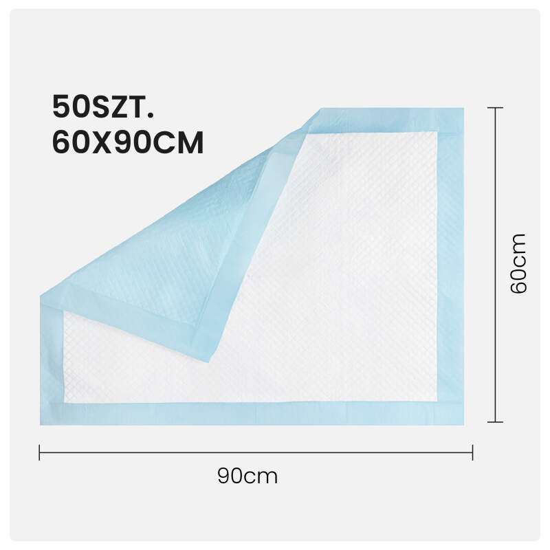 Large Absorbent Puppy Training Pads 90x60 cm (50 Pack) - Image 7