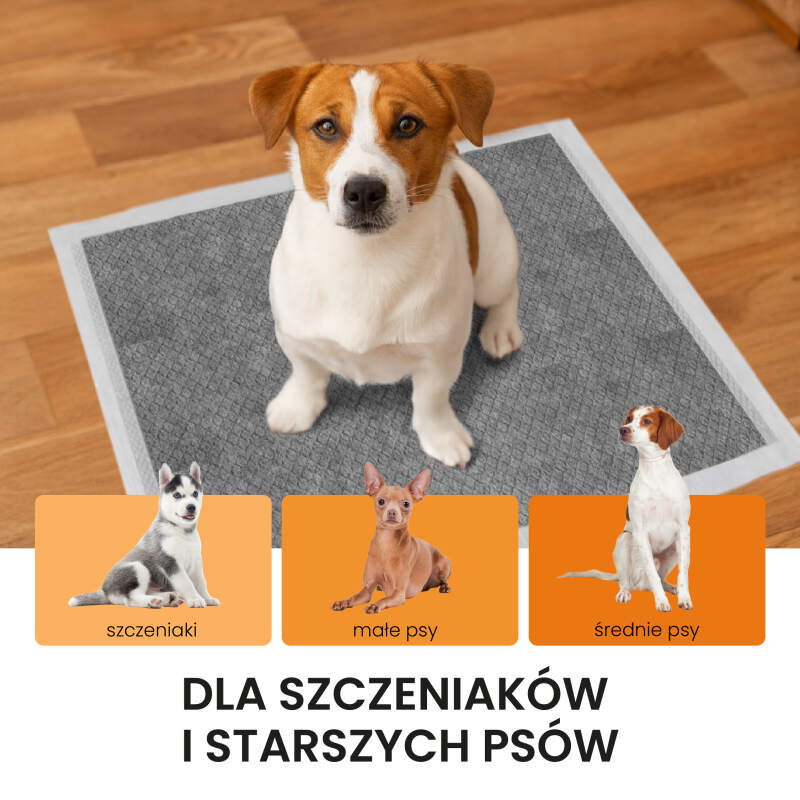 Charcoal Puppy Training Pads 60x60 cm (50 Pack) - Image 7
