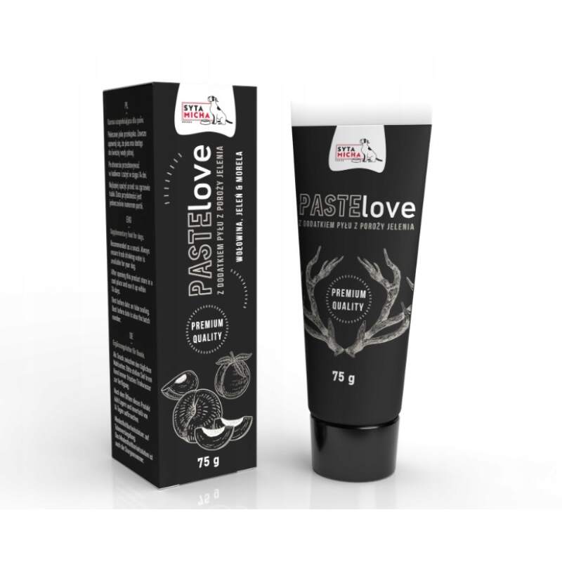 PASTElove Beef, Venison & Apricot Lick Paste for Dogs