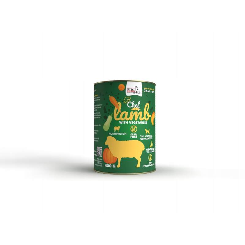 Chef Lamb with Vegetables Wet Dog Food (400 g)