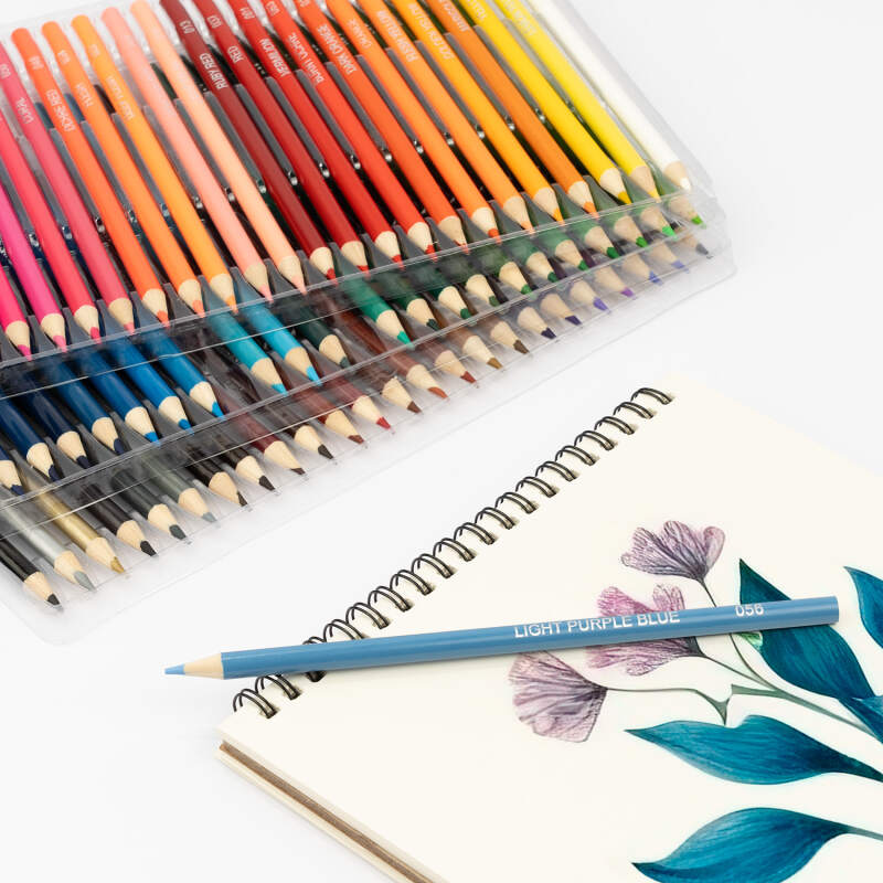 Soft Oil Pastel Pencils Set – 72 Colors in a Case - Image 2