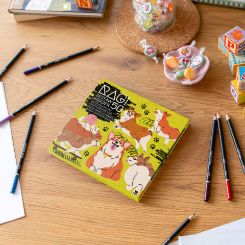 Alternative view of 50 Color Artist Pencil Set