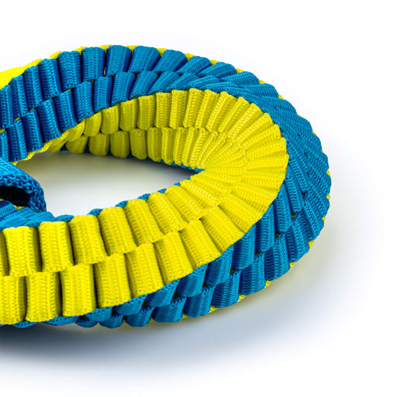 Heavy-Duty Tug Toy for Large Dogs – Two Rings with Strap - Image 4