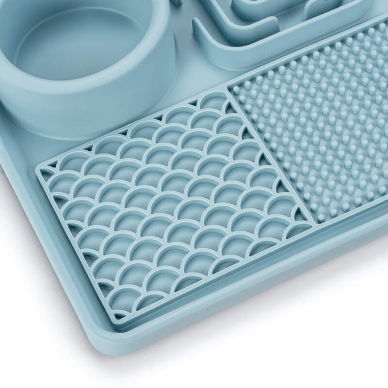 Large Silicone Lick Mat with Spatula (30x20cm) - Image 6