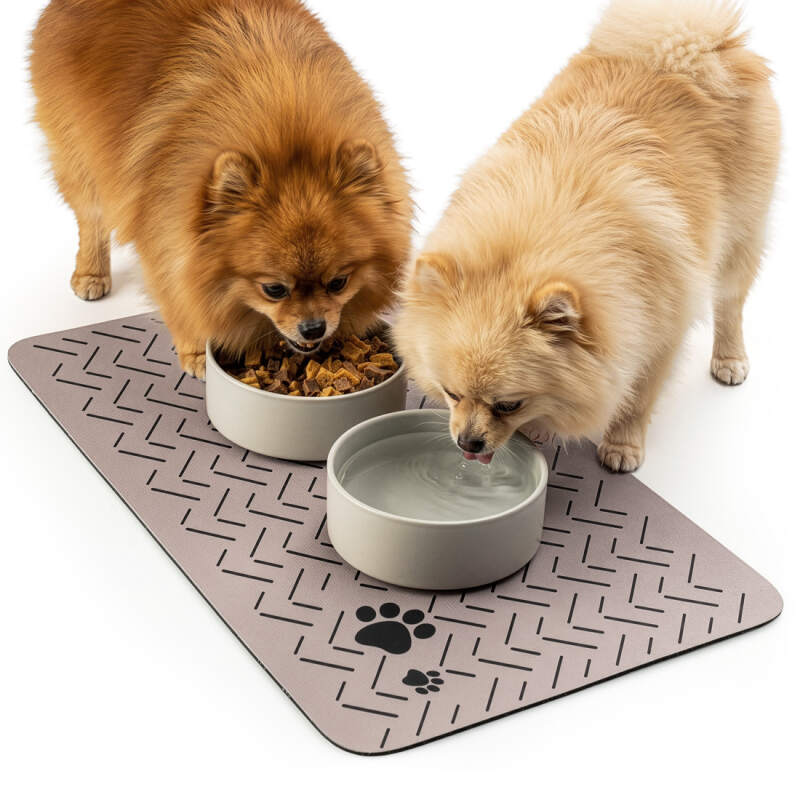 Waterproof Non-Slip Dog Bowl Mat, 30 x 50 cm - Image 2