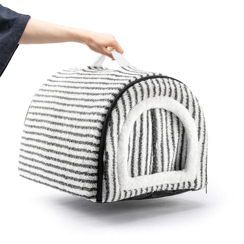 Alternative view of Covered Dog Bed Cave for Small Dogs and Cats