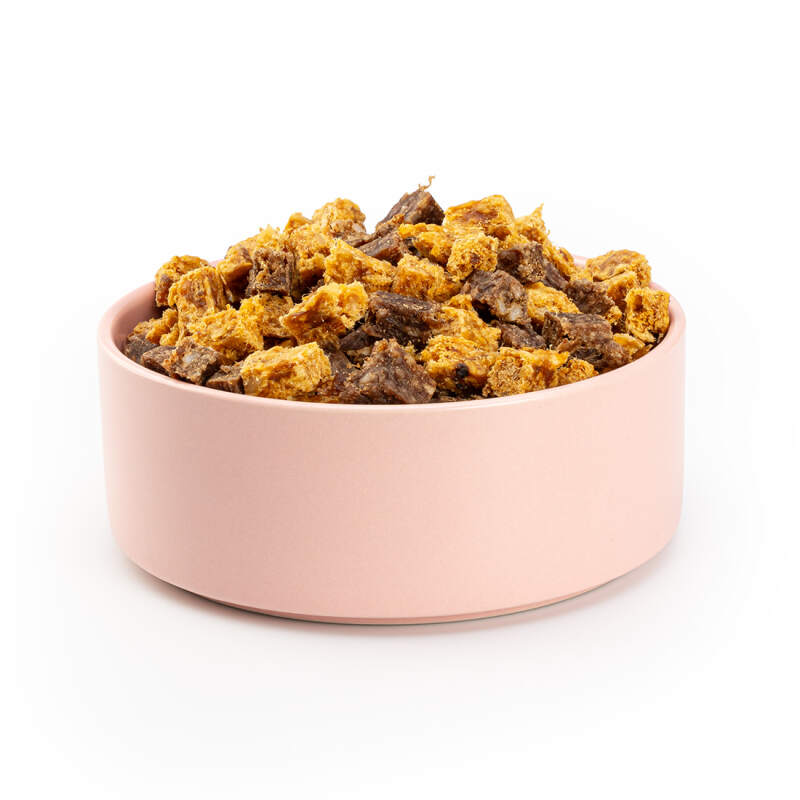 Ceramic Dog Bowl 400 ml (Pink) - Image 5