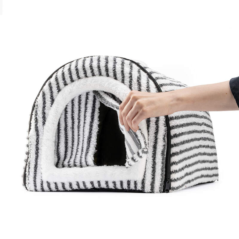 Covered Dog Bed Cave for Small Dogs and Cats - Image 4