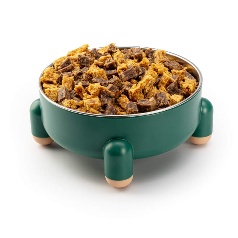 Non-Slip 2-in-1 Dog Bowl 700 ml in Green - Image 5