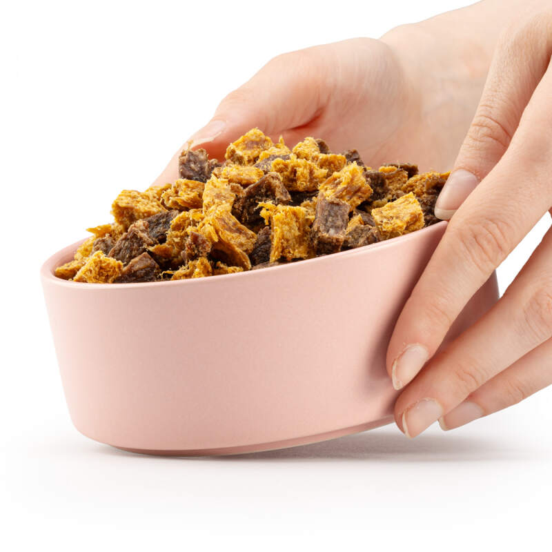 Ceramic Dog Bowl 400 ml (Pink) - Image 8