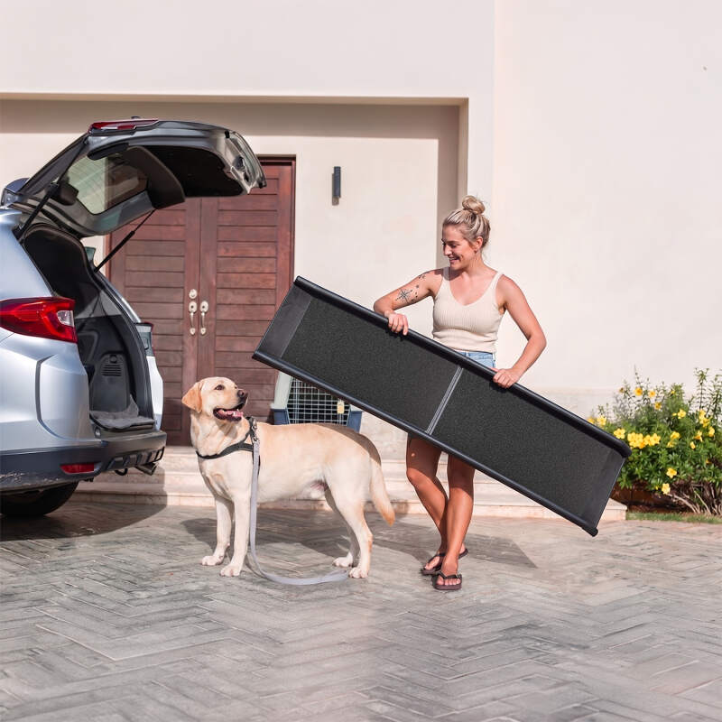 Folding Non-Slip Dog Car Ramp - Image 8