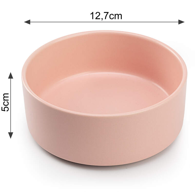 Ceramic Dog Bowl 400 ml (Pink) - Image 10
